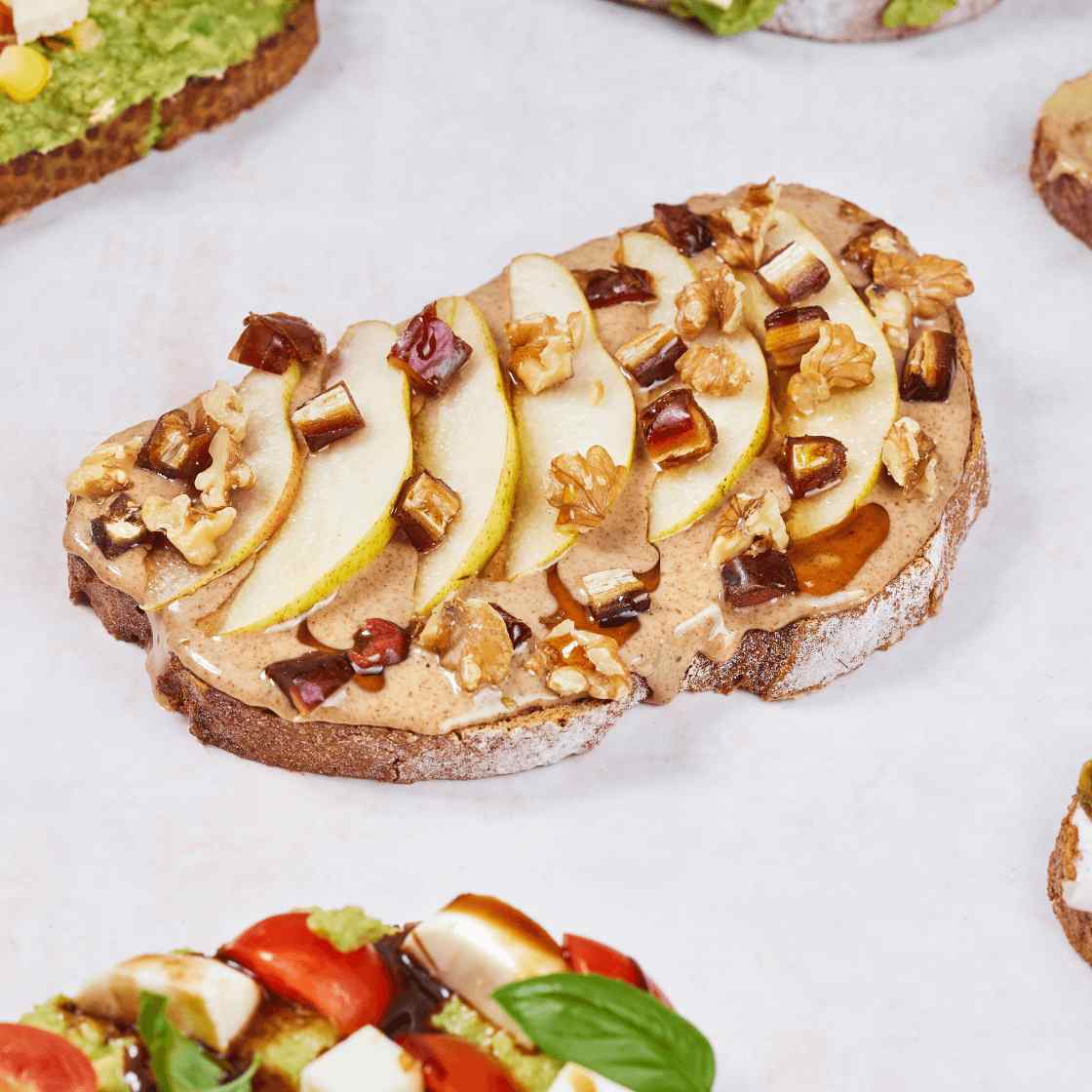 Apple and Peanut Butter Toast for Your Kids
