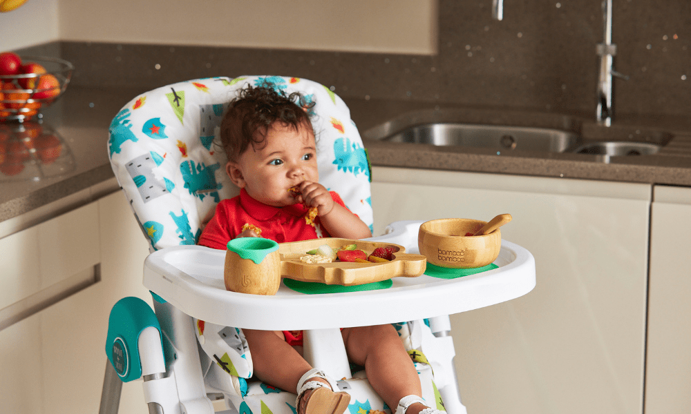 Bamboo Baby Plates