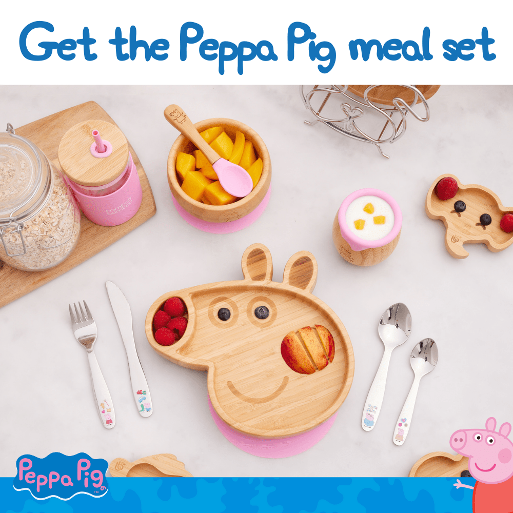 Limited Edition Peppa Pig Range – bamboo bamboo