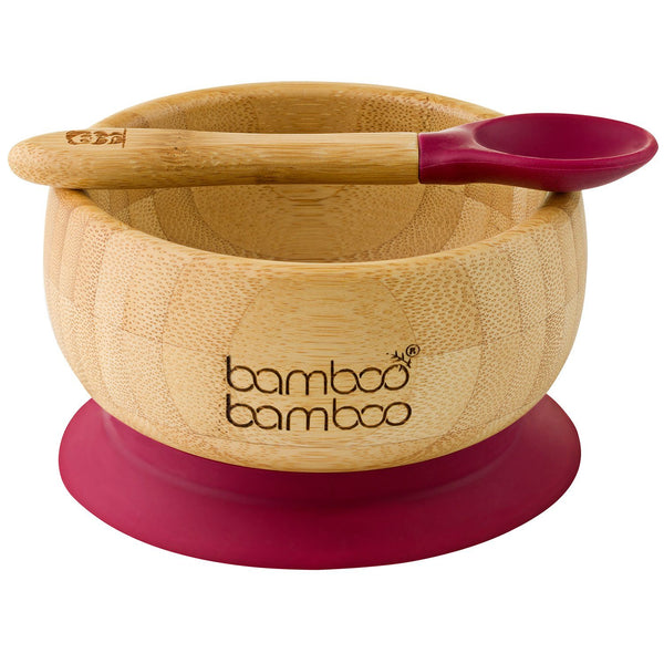 Bamboo Baby Suction Bowl and Spoon – bamboo bamboo